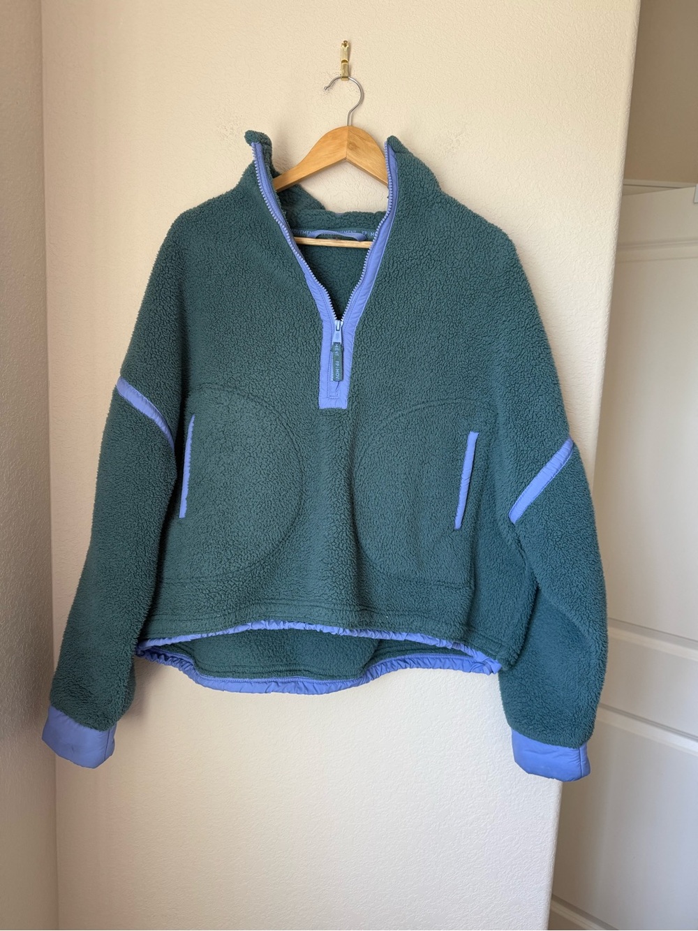 Fp Movement Mountain High Fleece Half Zip Pullover Size Large